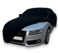 Ganzgarage Indoor Stretch Cover Carcover für Audi A5 Cabrio Schwarz.