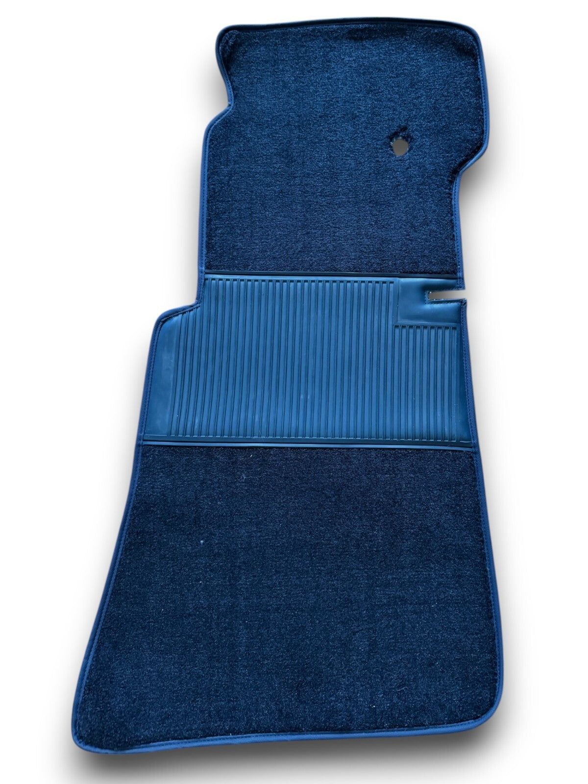 Fußmatten Teppich passend für Mercedes Benz SL107 R107/W107 4 teilig Blau RHD