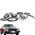 Dichtsatz Dichtungen rubber seal für Mercedes SL W107 R107 Set 17 Dichtungen