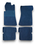 Fußmatten Teppich für Mercedes Benz SL107 R107/W107 4 teilig Blau Schlinge