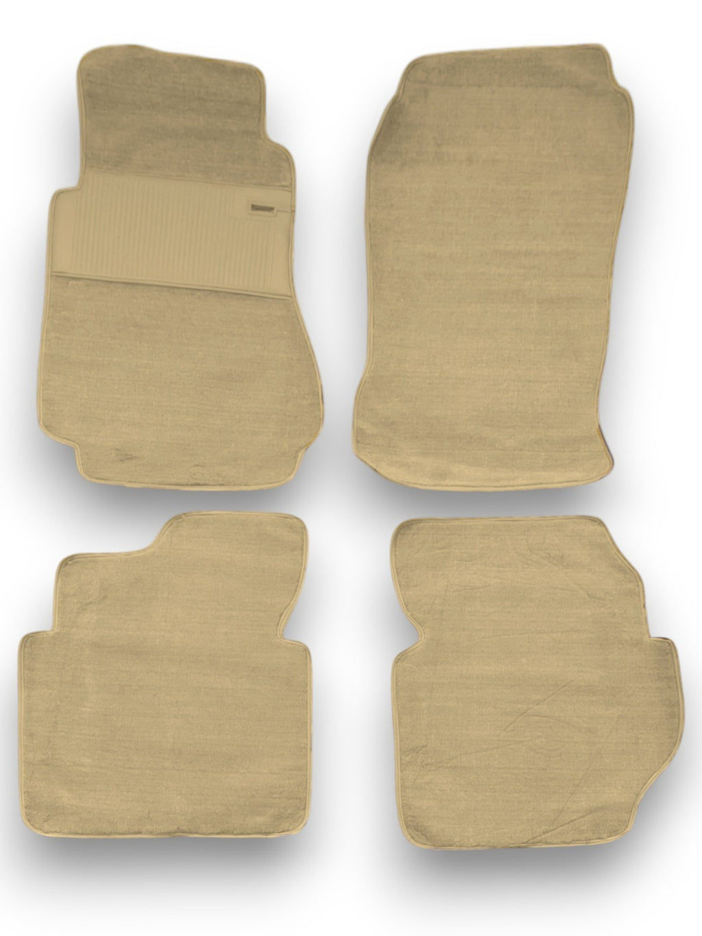 Fußmatten Teppich passend für Mercedes Benz W123 4-teilig Beige