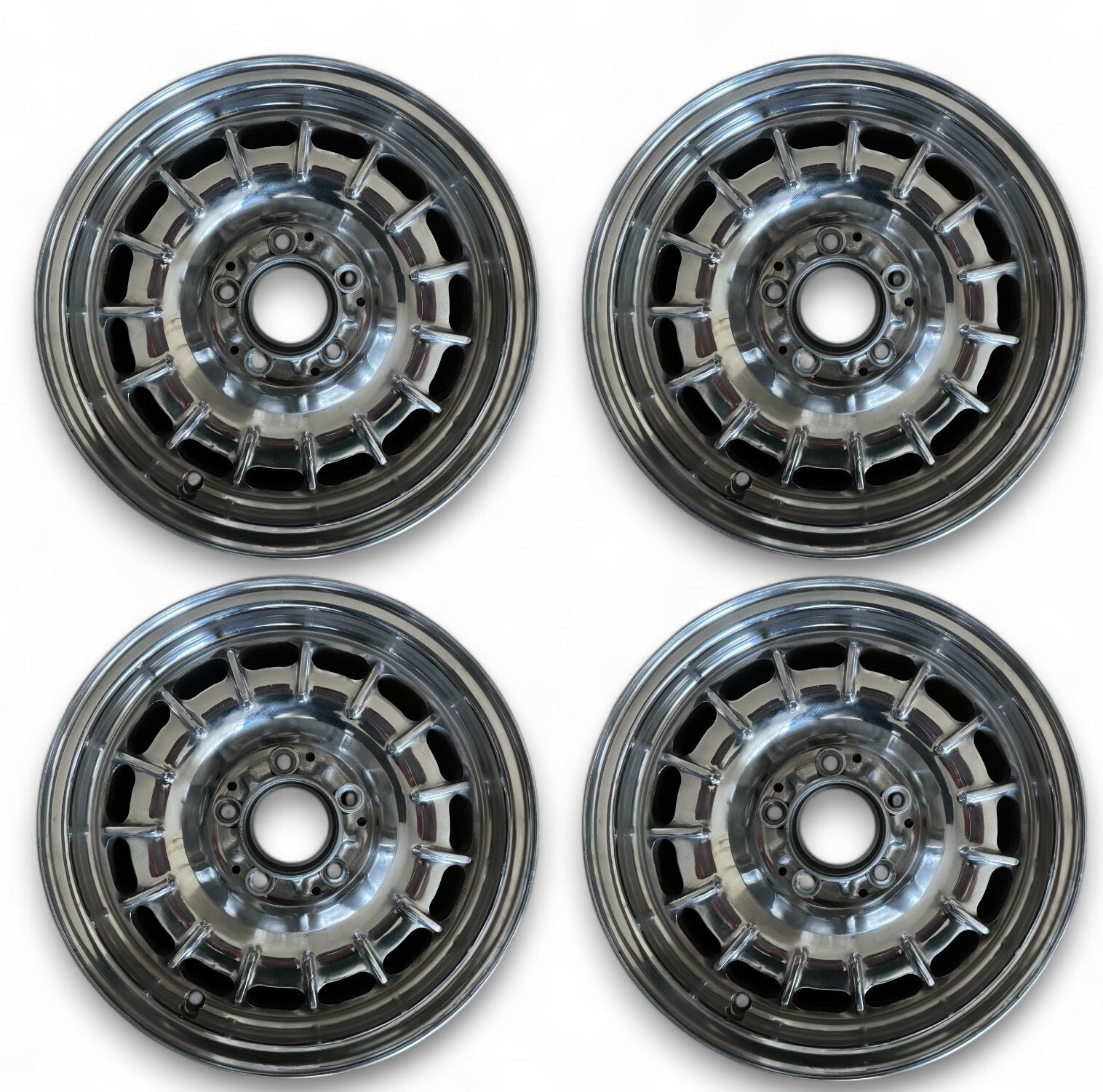 Felgen Barock Original 6J 14 Zoll für Mercedes SL 107 W108 W123 W126 W113