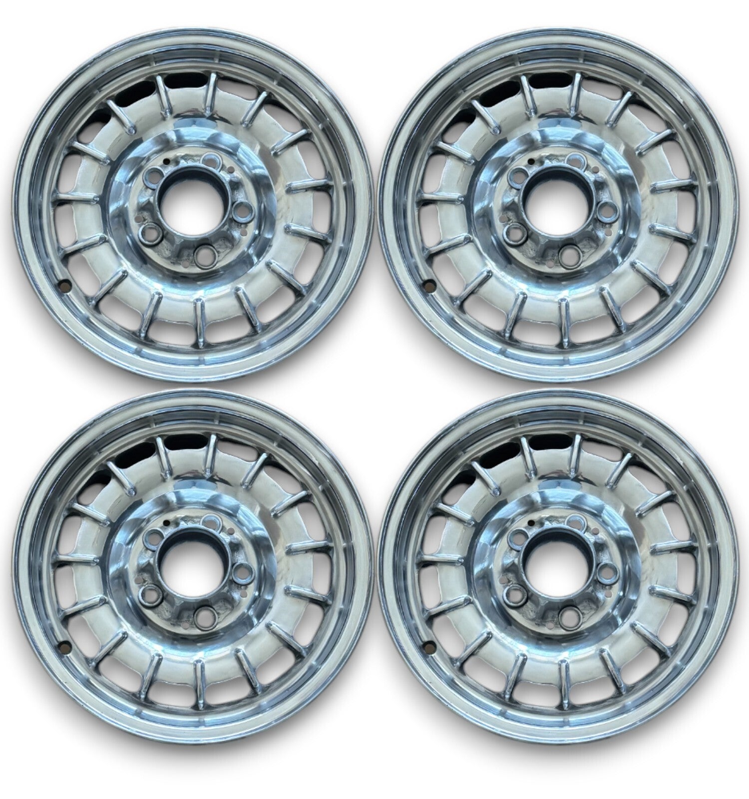 Felgen Barock Original 6J 14 Zoll für Mercedes SL 107 W108 W123 W126 W113