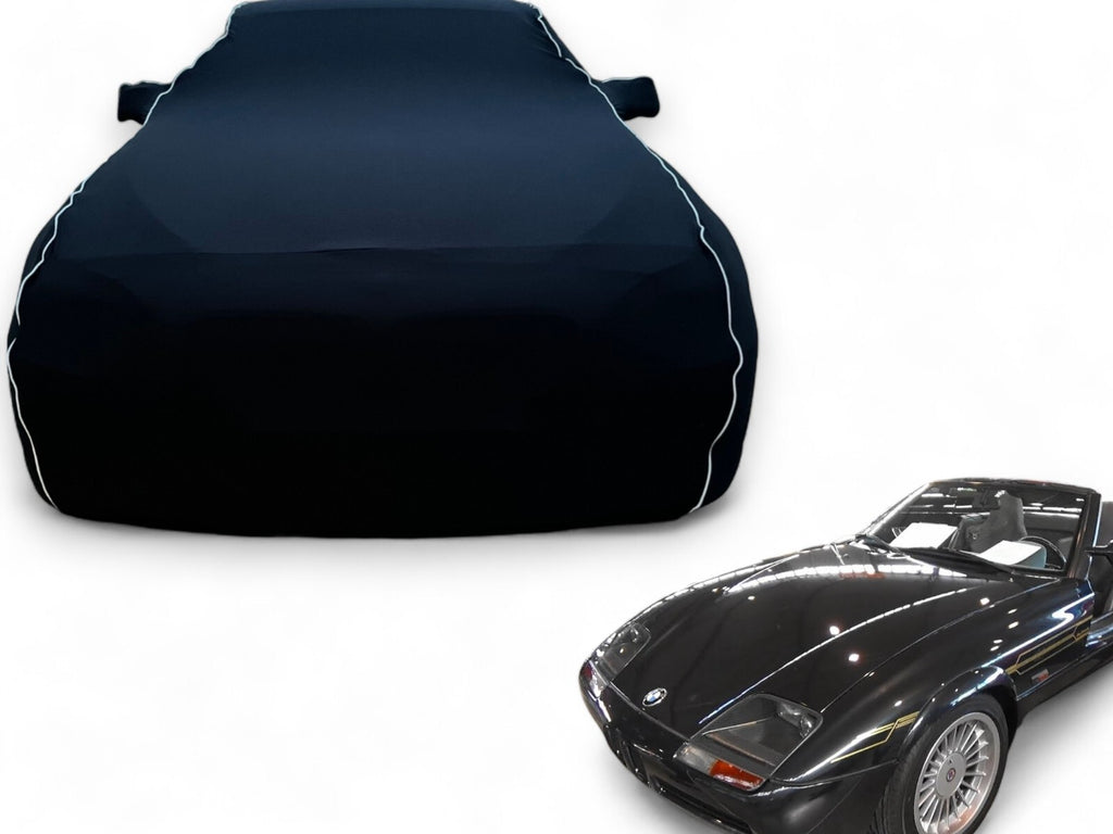 Ganzgarage Indoor Stretch Car Cover BMW Z1 Schwarz – Staubschutz Abdeckplane