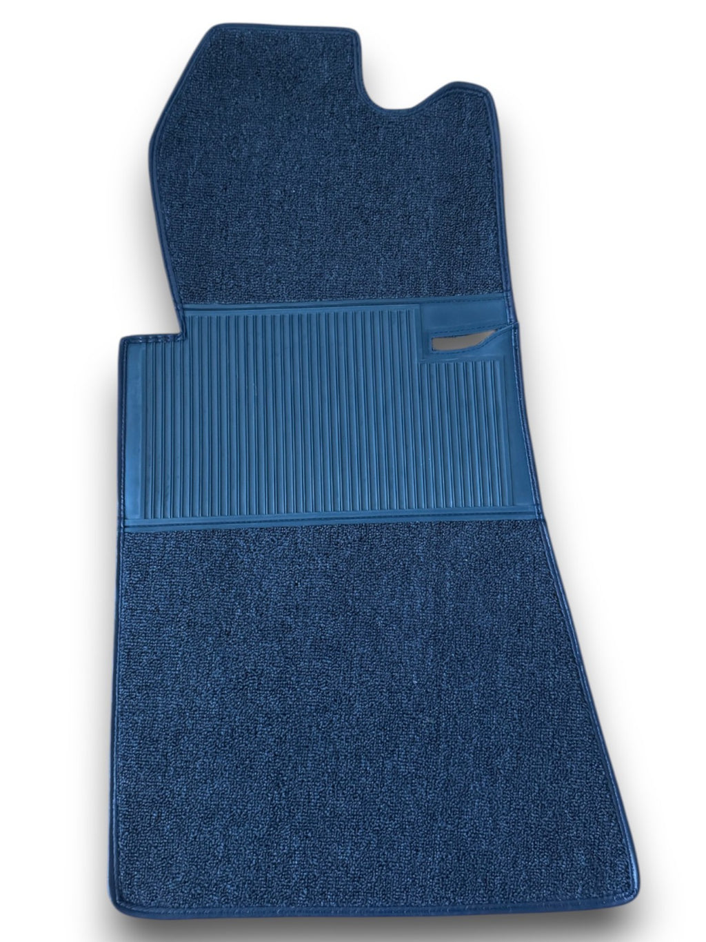 Fußmatten Teppich für Mercedes Benz SL107 R107/W107 4 teilig Blau Schlinge