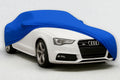 Ganzgarage Indoor Stretch Cover Carcover für Audi A5 Blau
