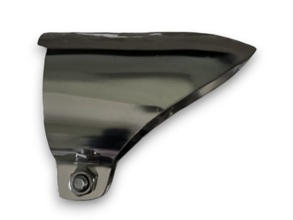 Auspuffblende Edelstahl für Mercedes R107 SL C107 SLC – 2 Stück