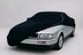 Ganzgarage Indoor Stretch Cover Carcover für Audi Cabriolet Schwarz