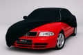 Ganzgarage Indoor Stretch Cover Carcover für Audi RS4 Limousine BJ 97-2020