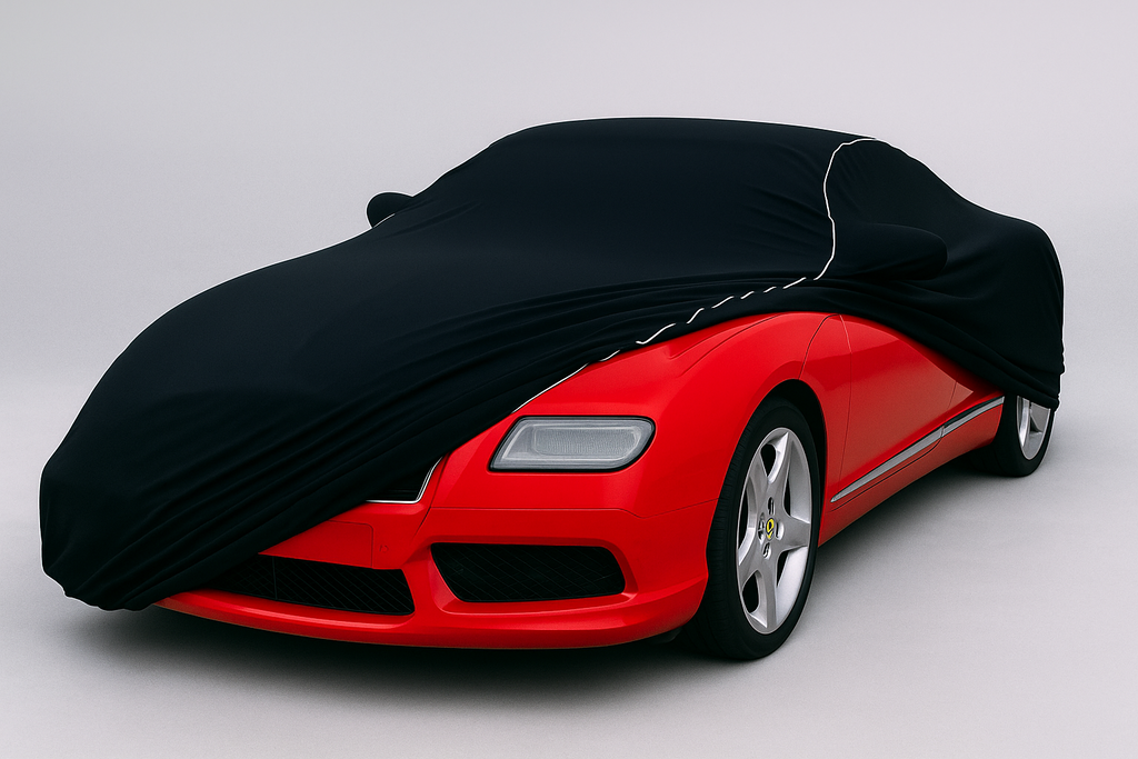 Ganzgarage Indoor Stretch Cover Carcover für Bentley Continental GTC Schwarz