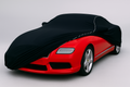 Ganzgarage Indoor Stretch Cover Carcover für Bentley Continental GTC Schwarz