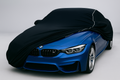 Ganzgarage Indoor Stretch Cover Carcover für Bmw 3er M3 F80/G80 Schwarz