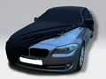 Ganzgarage Indoor Stretch Cover Carcover für Sunbeam Alpine & Rapier Schwarz