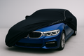 Ganzgarage Indoor Stretch Cover Carcover für Bmw 5er G30 Schwarz