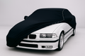 Ganzgarage Indoor Stretch Cover Carcover für BMW E36 Cabrio & Coupe Schwarz