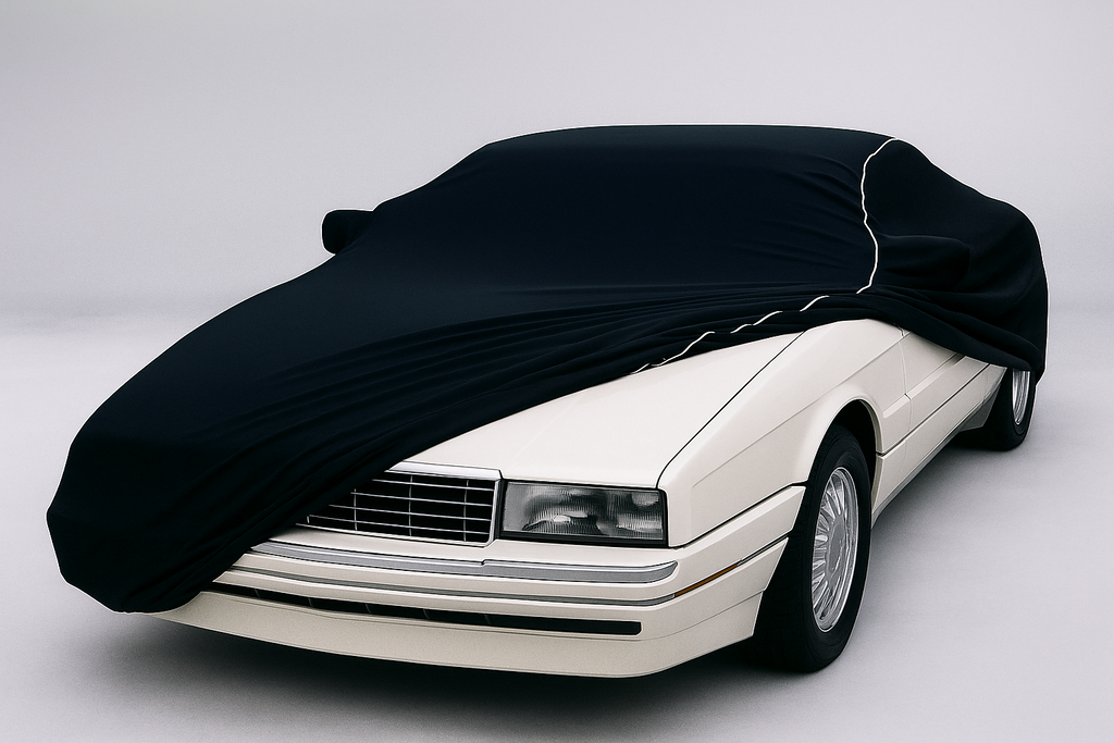 Ganzgarage Indoor Stretch Cover Carcover für Cadillac Allante Schwarz