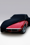Ganzgarage Indoor Stretch Cover Carcover für Chevrolet Corvette C3 Cabrio & stin