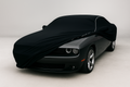 Ganzgarage Indoor Stretch Cover Carcover für Dodge Challenger Schwarz