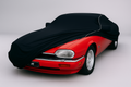 Ganzgarage Indoor Stretch Cover Carcover für Jaguar XJS Schwarz