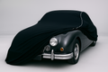 Ganzgarage Indoor Stretch Cover Carcover für Jaguar Mk1, Mk2 Limo Schwarz