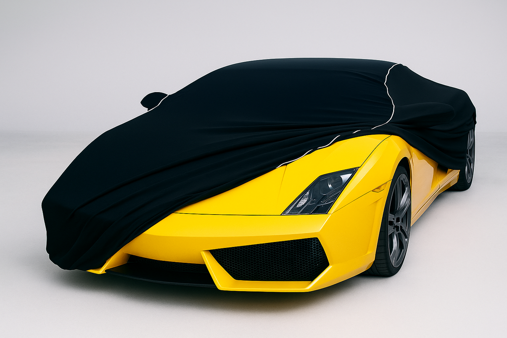 Ganzgarage Indoor Stretch Cover Carcover für Lamborghini Gallardo Schwarz