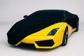 Ganzgarage Indoor Stretch Cover Carcover für Lamborghini Gallardo Schwarz