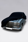 Ganzgarage Indoor Stretch Cover Carcover für Mercedes Benz W110  Schwarz