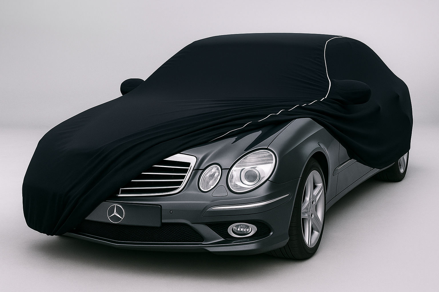 Ganzgarage Indoor Stretch Cover Carcover für Mercedes E Klasse  W211 W212 W213