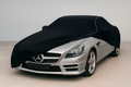 Ganzgarage Indoor Stretch Cover Carcover für Mercedes SLK Schwarz