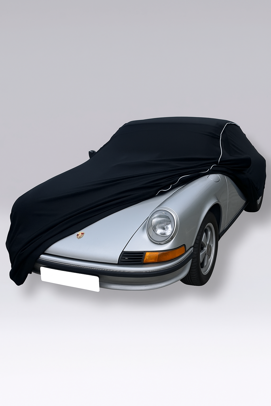 Ganzgarage Indoor Stretch Cover Carcover für Porsche 911 912 Schwarz