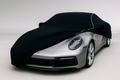 Ganzgarage Indoor Stretch Cover Carcover für Porsche 991 Schwarz.