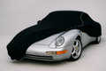 Ganzgarage Indoor Stretch Cover Carcover für Porsche 993 Schwarz