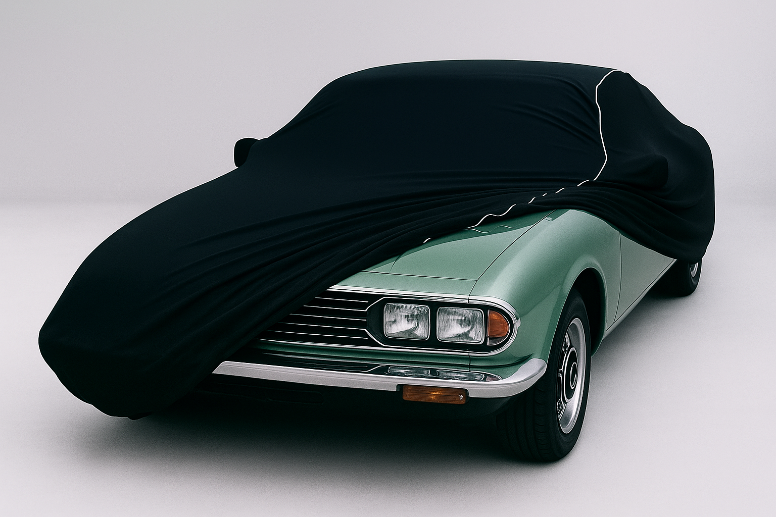 Ganzgarage Indoor Stretch Cover Carcover für Triumph 2000 2500, 2.5PI