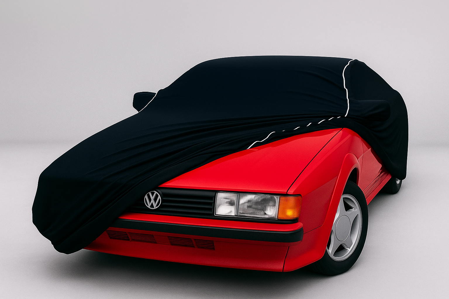 Ganzgarage Indoor Stretch Cover Carcover für Volkswagen Scirocco GT Il 53B
