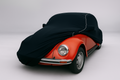 Ganzgarage Indoor Stretch Cover Carcover für VW Käfer Schwarz