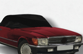 Halbcover Verdeckcover Garage Halbgarage für Mercedes SL W107 R107 Schwarz
