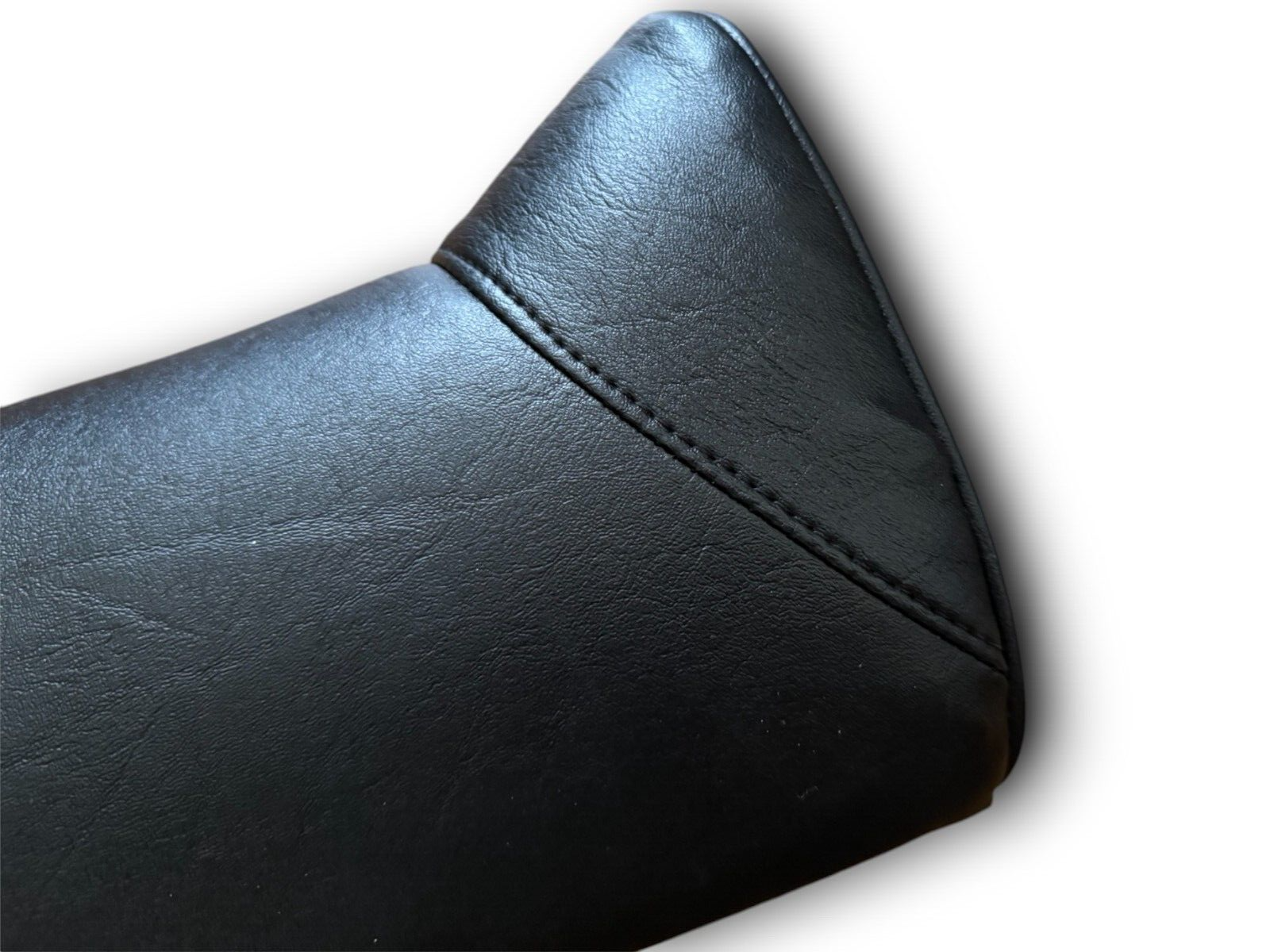 Kopfstützen Hasenohr für Mercedes SL R107 W123 W114 W115 W126 etc Schwarz vorne
