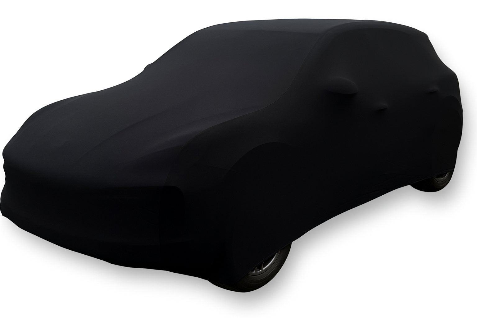 Ganzgarage Indoor Stretch Cover Carcover für Nissan Qashqai Schwarz