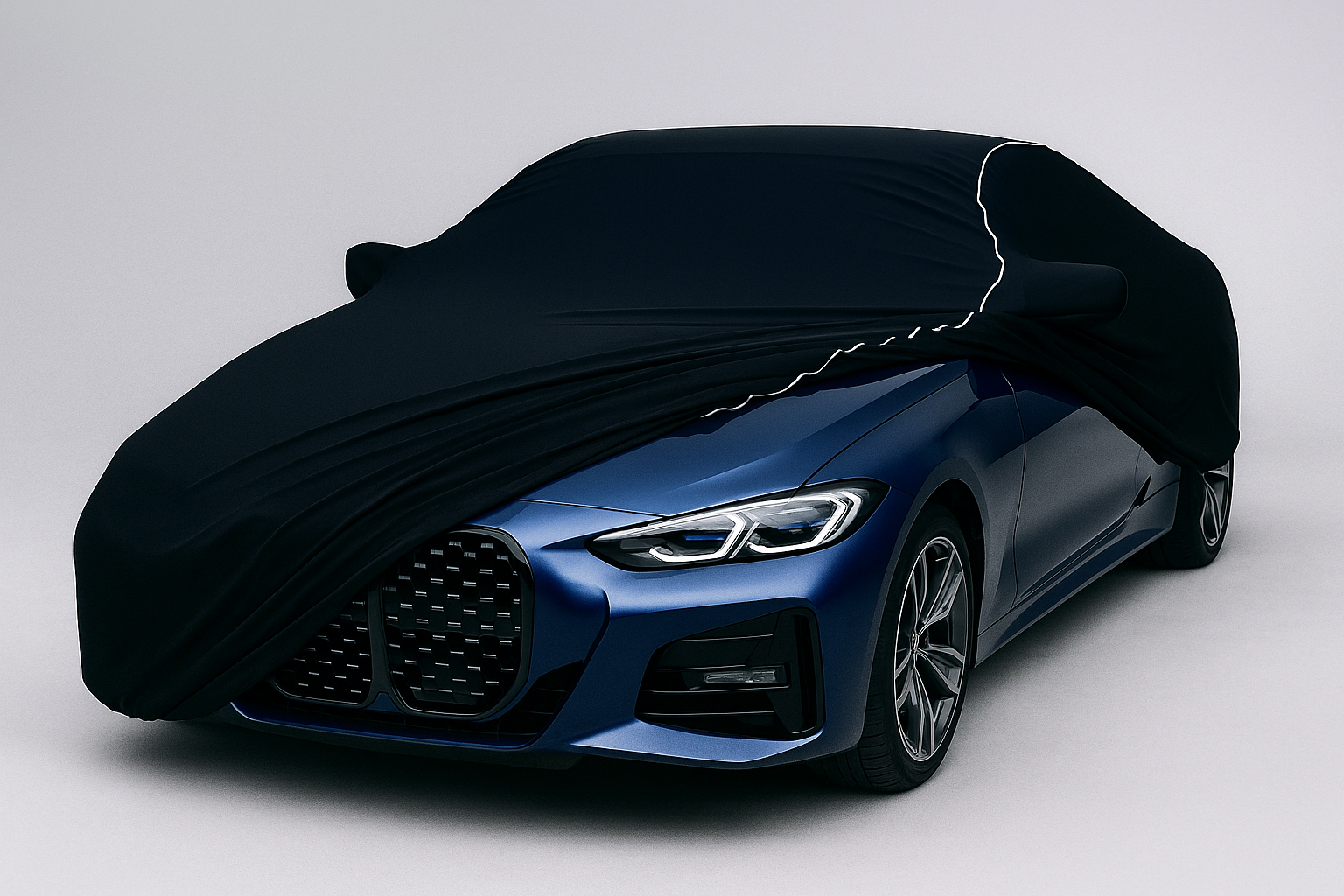 Ganzgarage Indoor Stretch Cover Carcover für Bmw 4er G22 G23 Coupe/Cabrio
