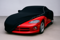 Ganzgarage Indoor Stretch Cover Carcover für Dodge Viper Schwarz.