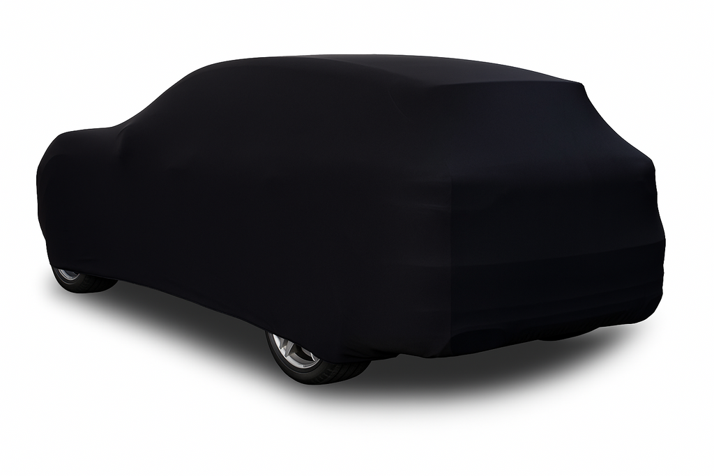 Ganzgarage Indoor Stretch Cover Carcover für Mercedes-Benz GLS Schwarz