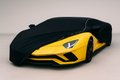 Ganzgarage Indoor Stretch Cover Carcover für Lamborghini Aventador Schwarz