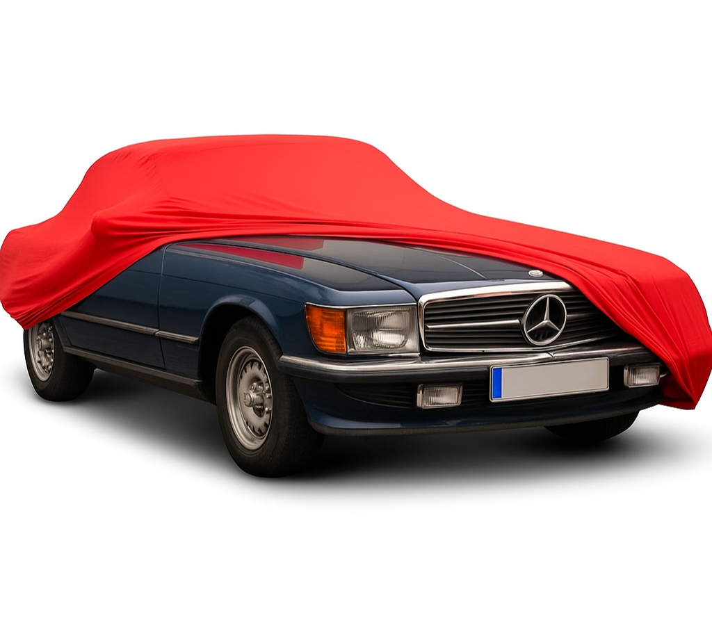 Ganzgarage Indoor Stretch Cover Carcover für Mercedes Benz SL R107 W107 SL107
