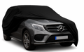 Ganzgarage Indoor Stretch Cover Carcover für Mercedes Benz W164 W166 Schwarz