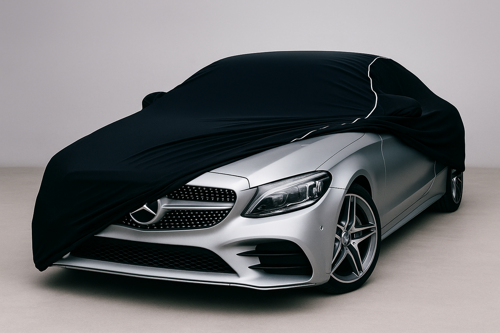 Ganzgarage Indoor Stretch Cover Carcover für Mercedes W205 C Klasse Coupe