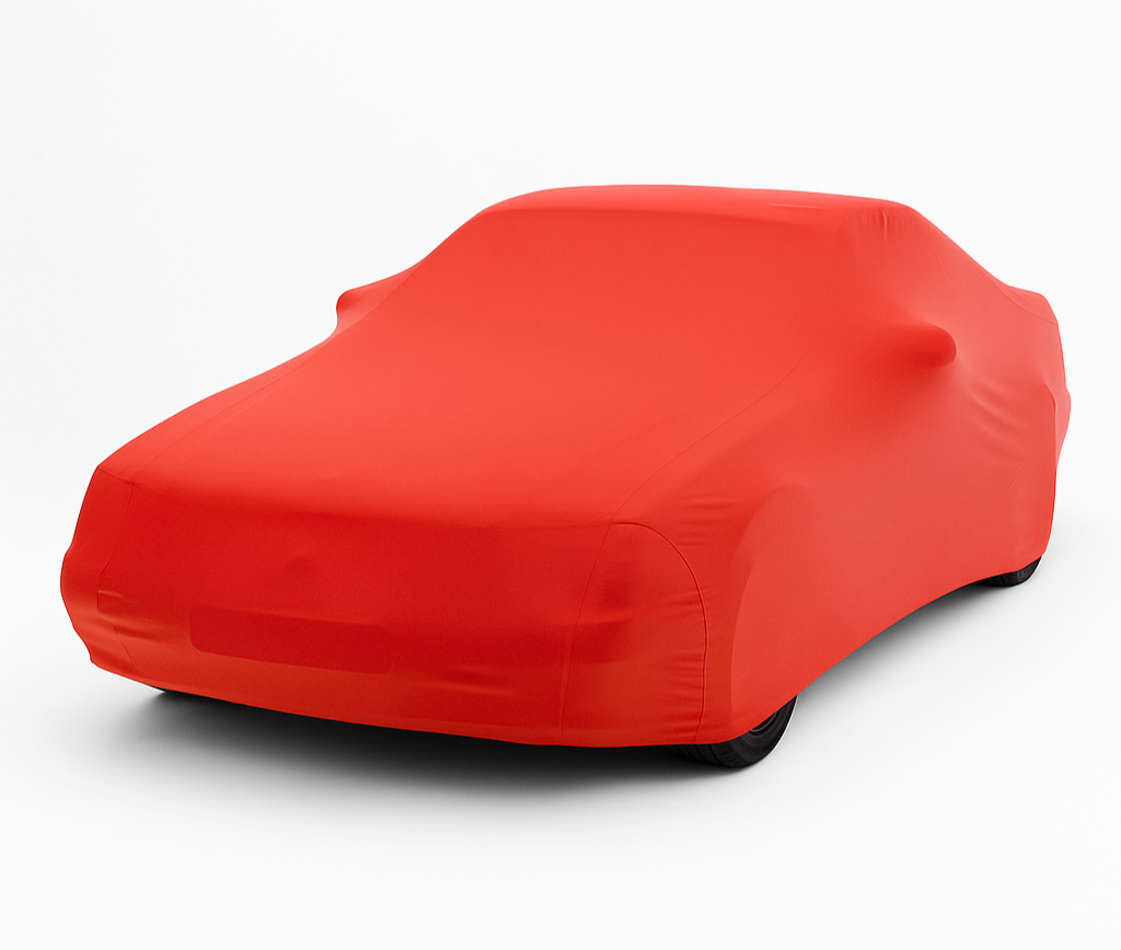Ganzgarage Indoor Stretch Cover Carcover für VW Käfer Rot