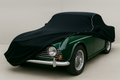 Ganzgarage Indoor Stretch Cover Carcover für Triumph TR4 Schwarz