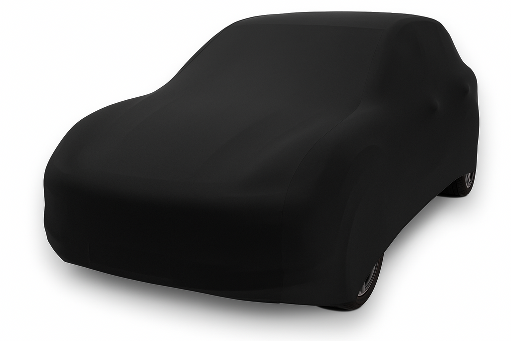 Ganzgarage Indoor Stretch Cover Carcover für Toyota RAV4 Schwarz