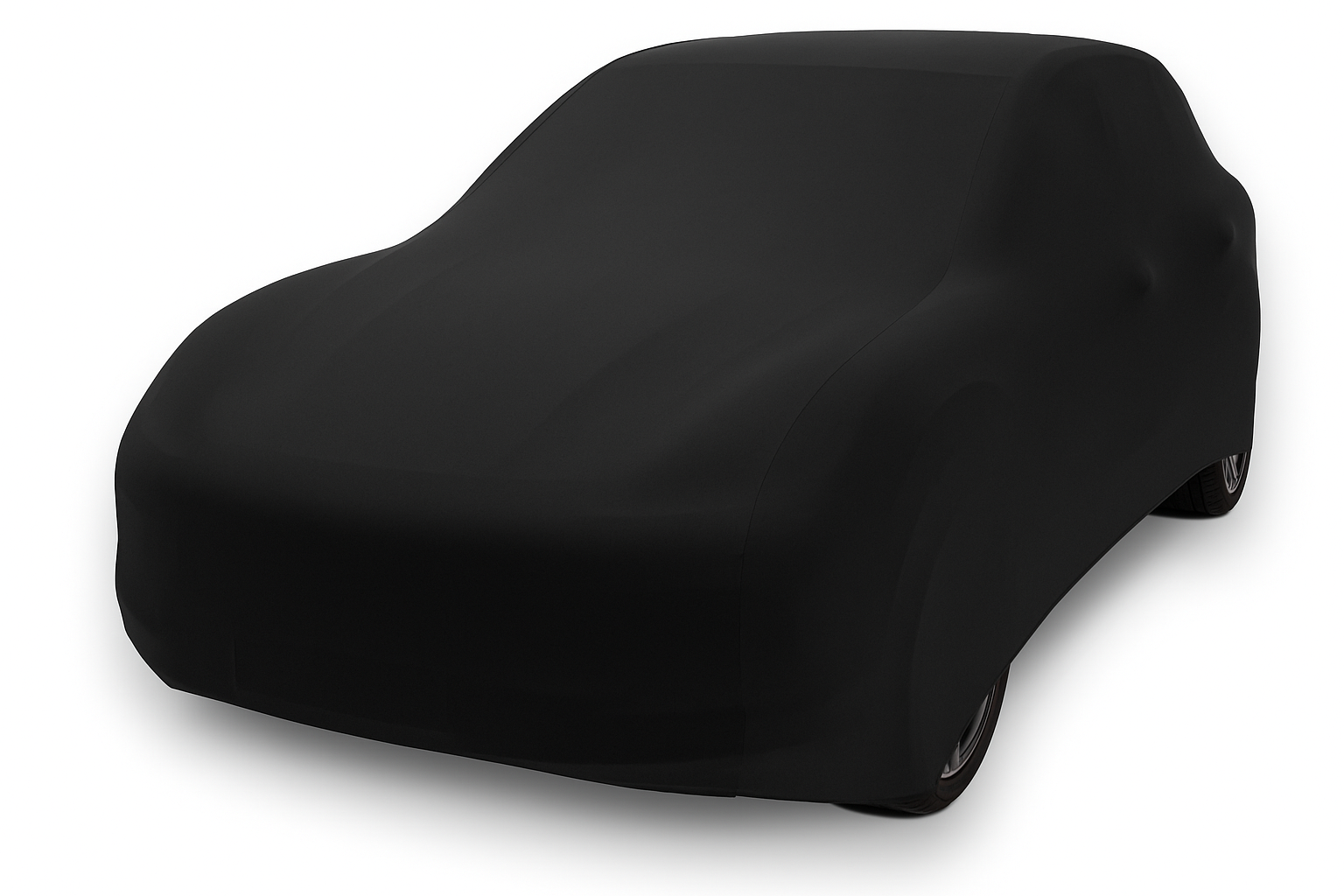 Ganzgarage Indoor Stretch Cover Carcover für Toyota RAV4 Schwarz