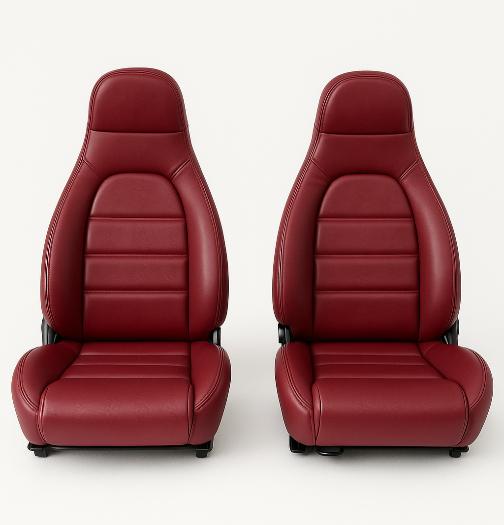 Sitzbezüge Bezüge für Mazda MX-5 Miata 1990-1996 Dunkel Rot